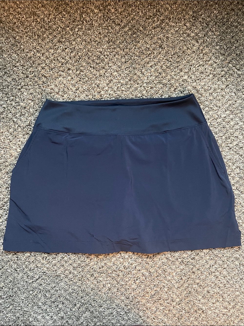 Puma Blake 15.5” Golf Skort - Navy; Size Large